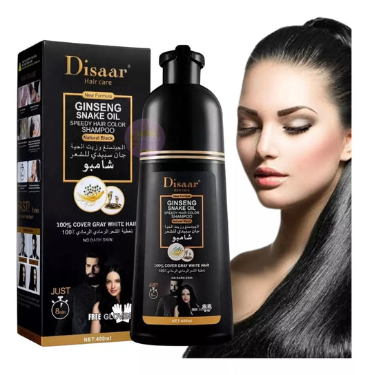 SHAMPOO COLORANTE TINTE CUBRE CANAS